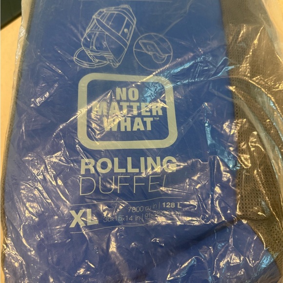 Eagle Creek XL-Blue Rolling Duffel Bag - Picture 7 of 9